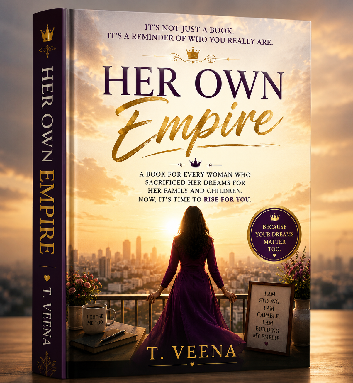 Her Own Empire by T. Veena — a book for every woman ready to rise for herself